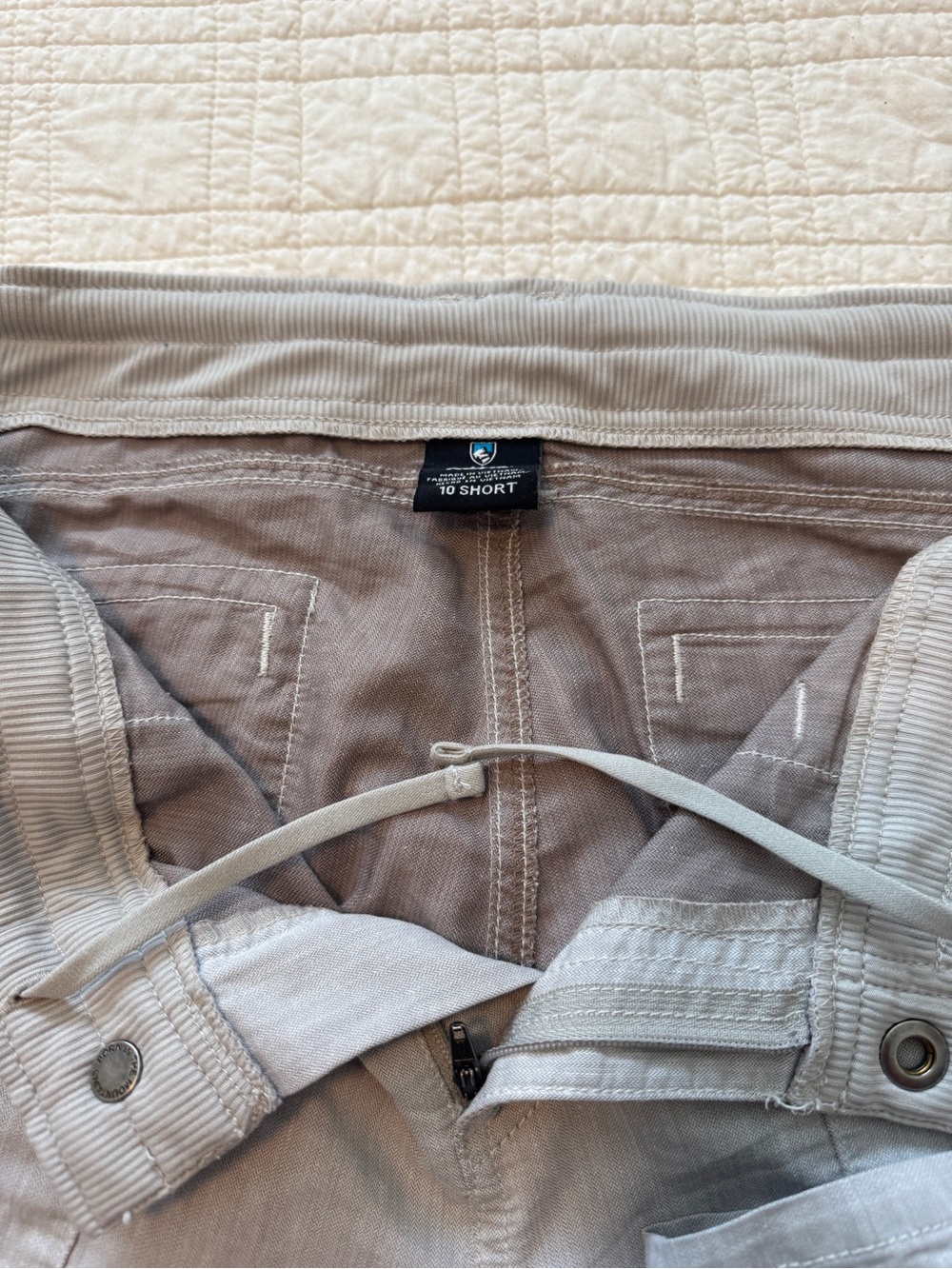 Kuhl Cabo Pants Light Gray Straight-Leg Pants - Picture 4 of 8